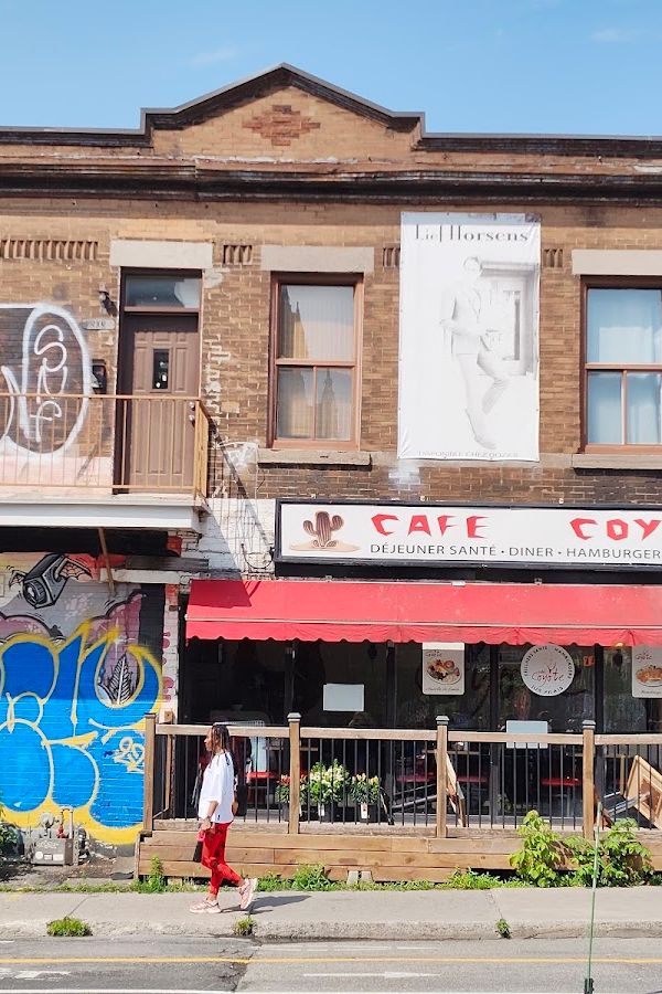 Cafe El Coyote interior