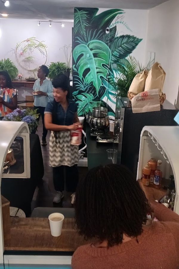 Cafe Bleu interior