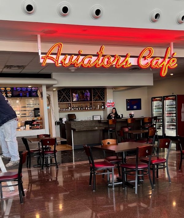 Aviators Cafe interior
