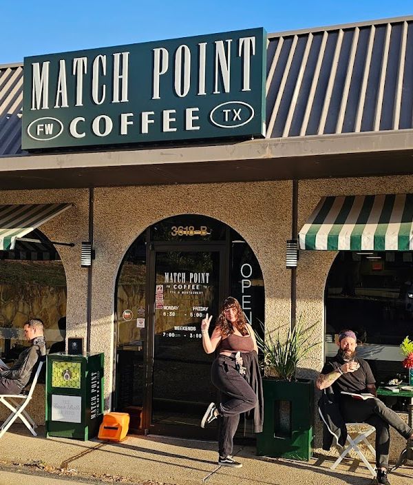 Match Point Coffee interior