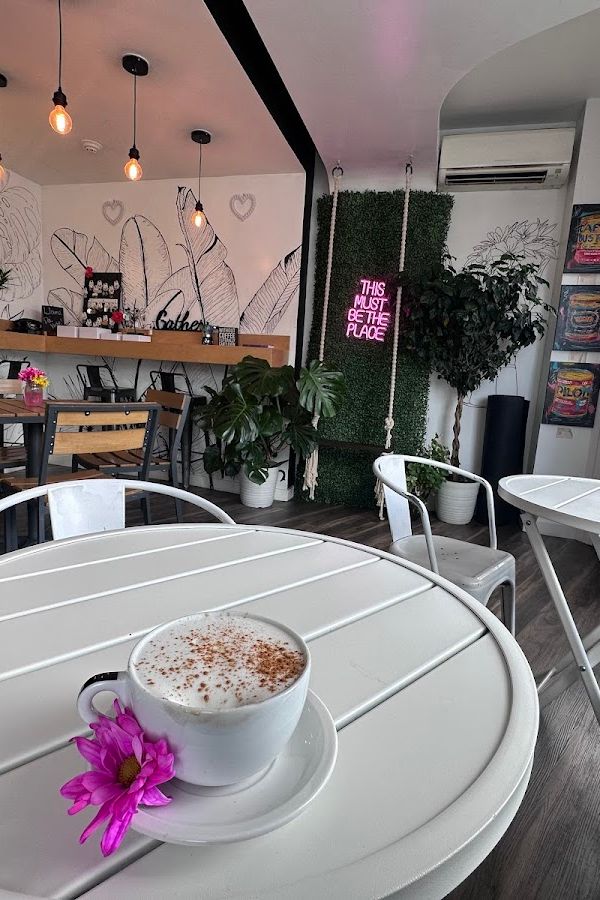 Aloe Natural Acai & Coffee Shop interior