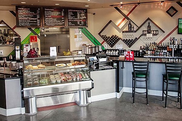 Black Diamond Café interior