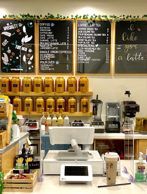 AllMyTea Cafe interior