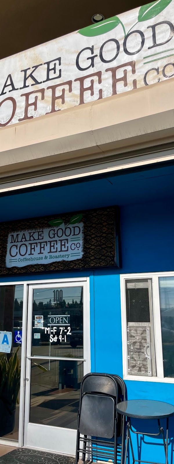 The Make Good Coffee Co. interior