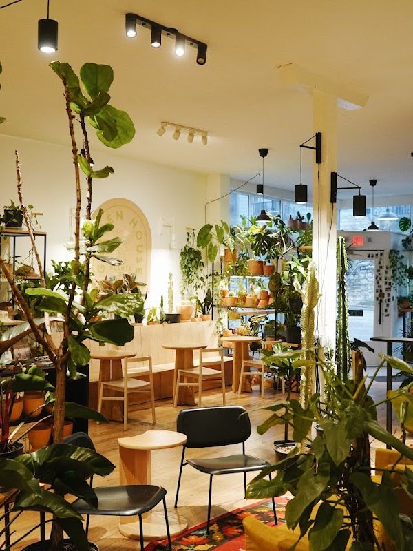 Garden House Cafe interior