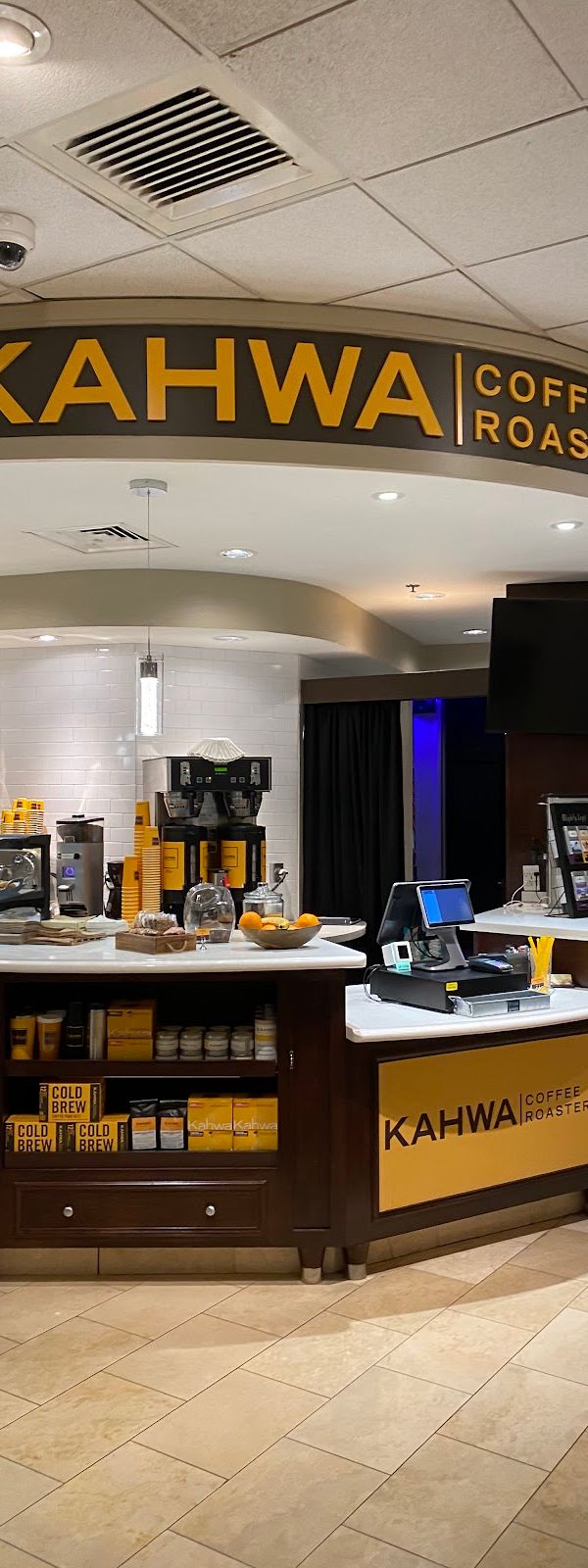 Kahwa Coffee Roasting interior