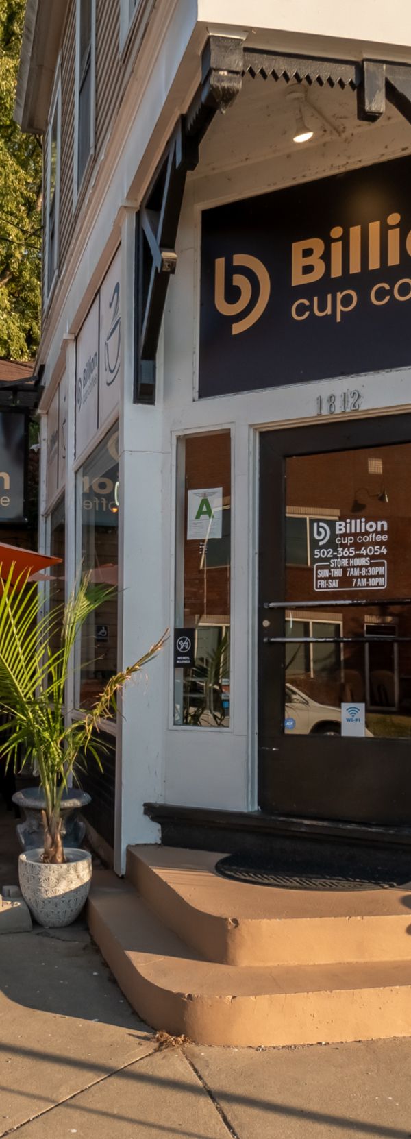 Billion Cup Coffee Louisville interior