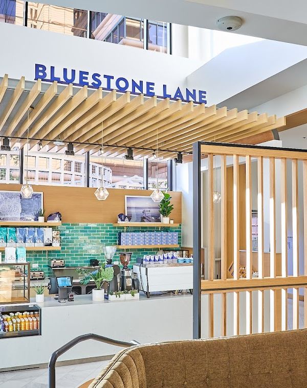 Bluestone Lane Long Beach Coffee Shop interior